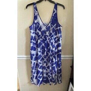 Lane Bryant Fully Lined Sleeveless Dress Elastic Waist. Size 20
